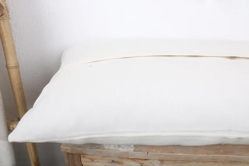 Cushion Cover, 16x36 White Pillow Sham, Ethnical Kilim Rug Pillow, Sustainable Pillow Case, Authentic Pillow Sham, Pillow for Sofa, Vintage Pillow - 7