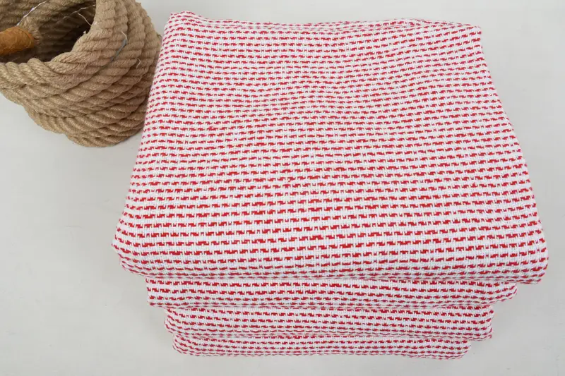 Gift For Mom, Thin and lightweight Turkish peshtemal, Home Decor Gifts, 70x40 Cotton Diamond Towel, Turkish Towel USA, Fouta towel, Organic Towel - 4