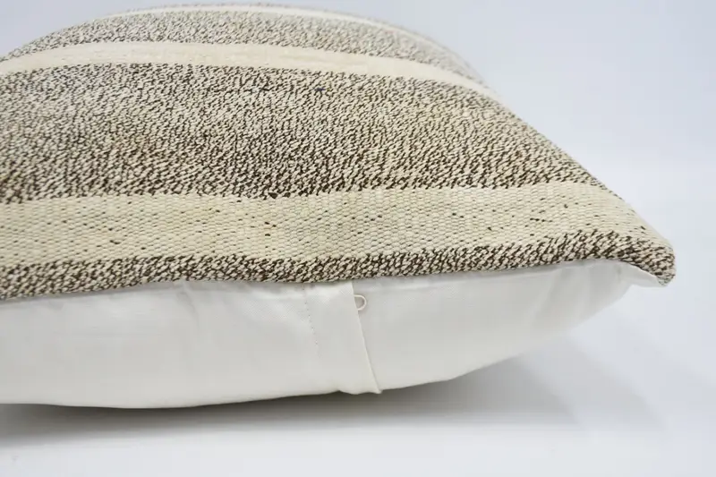 Kilim Pillow, Bolster Pillow Case, Cushion Case, 20x28 Brown Cushion, Kilim Cushion Sham, Home Decor Pillow, Decorative Bolster Pillow Case - 5