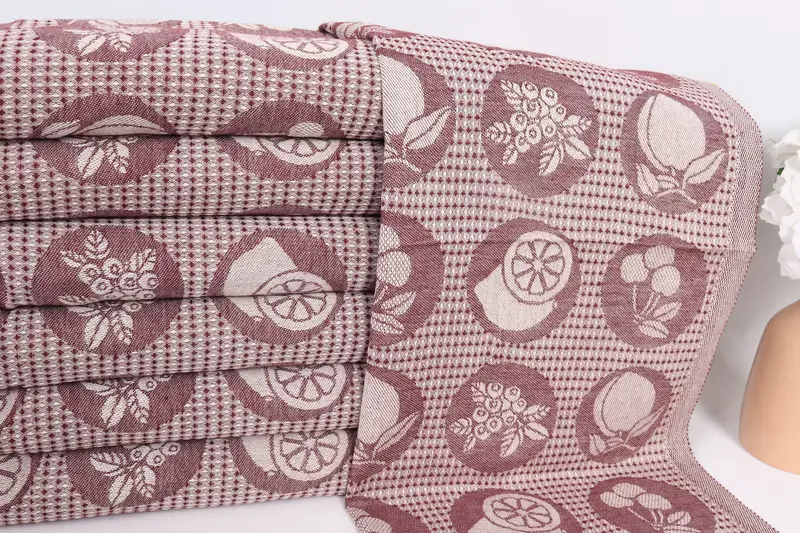 Personalized Kitchen Towel, Small Bath Towels, Wedding Favors, 28x20 Cotton Fruits Patterned Towel, Beach Theme Bachelorette Party, Grandma Gift - 3