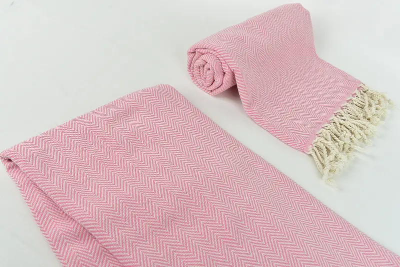 Miami Bachelorette Party Favors, Turkish hand towel, Gift Towel, Beach towel, 70x40 Cotton Herringbone Towel, Custom Gift, Bridesmaid Towel - 7