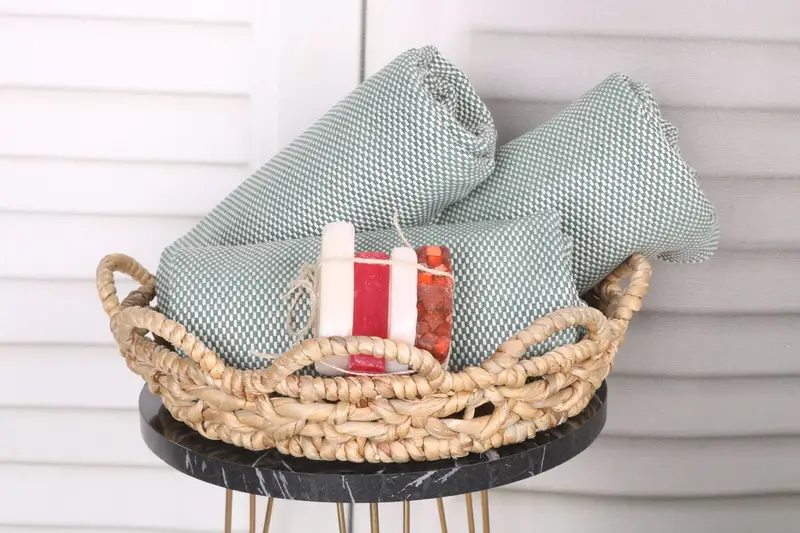 Guest Towel, Turkish Towel Beach, 70x40 Cotton Polka Dot Towel, Bachelorette Party Gift, Custom Wedding Gifts, Customized Towels, Embroidery Towel - 4