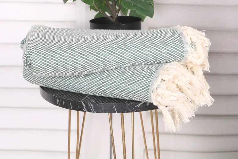 Guest Towel, Turkish Towel Beach, 70x40 Cotton Polka Dot Towel, Bachelorette Party Gift, Custom Wedding Gifts, Customized Towels, Embroidery Towel - 3