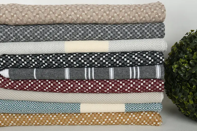 Monogram Kitchen Towel, Gifts For Him, Custom Tea Towel, Bathroom Towels, Small Bath Towels, Turkish Towel Monogram, 36x18 Cotton Set of 10 Towel - 3