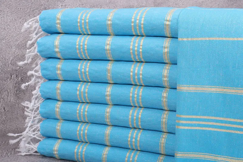 Wedding Gift, Bathroom Towels, Bridesmaid Gift, Personalized Gift, 40x24 Cotton Striped Towel, Christmas Favors, Organic Tea Towel, Spa Towel - 1