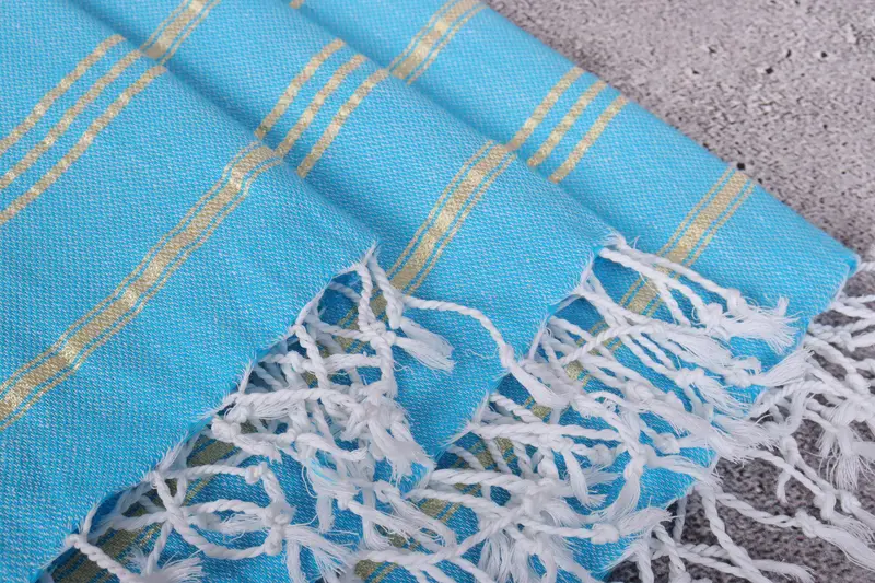 Wedding Gift, Bathroom Towels, Bridesmaid Gift, Personalized Gift, 40x24 Cotton Striped Towel, Christmas Favors, Organic Tea Towel, Spa Towel - 5