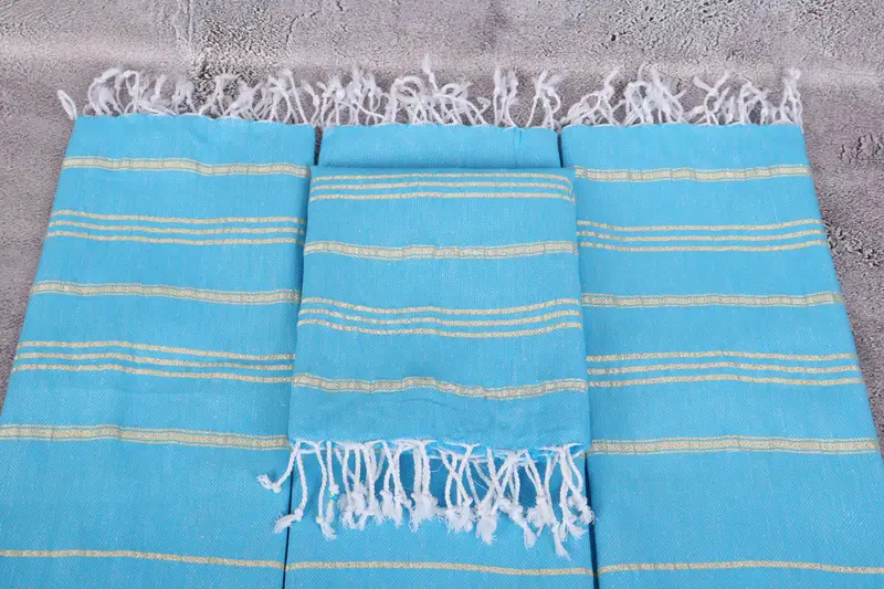 Wedding Gift, Bathroom Towels, Bridesmaid Gift, Personalized Gift, 40x24 Cotton Striped Towel, Christmas Favors, Organic Tea Towel, Spa Towel - 4