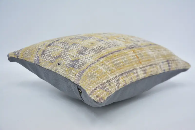 14x14 Beige Cushion, Home Decor Pillow, Boho Pillow Sham Cover, Pattern Throw Pillow Cover, Colorful Pillow Cover, Pillow for Couch, Cushion - 6
