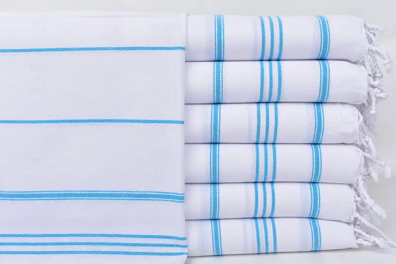 Summer Towel, Gift For Him, Spa Towel, Bachelorette Gifts, Personalized Gift, 40x24 Cotton Striped Towel, Turkish Towel Hand Towel, Bathroom Towels - 1