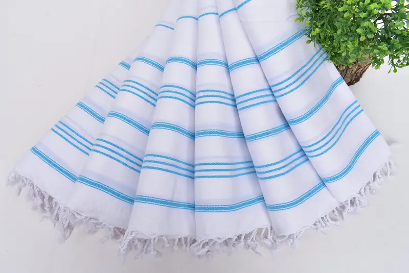 Summer Towel, Gift For Him, Spa Towel, Bachelorette Gifts, Personalized Gift, 40x24 Cotton Striped Towel, Turkish Towel Hand Towel, Bathroom Towels - 4