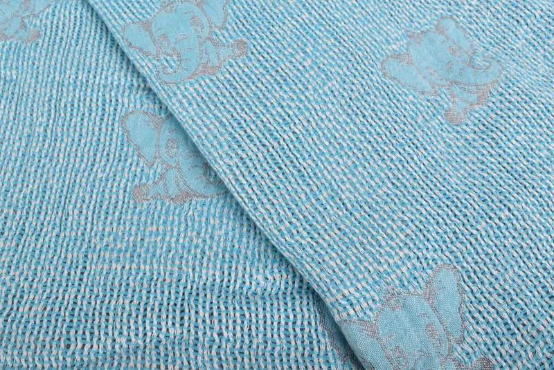 Monogram Blanket, Decorative Bedspread, King Size Bedspread, 50x48 Cotton Elephant Design Towel, Boho Throw Blankets, Custom Wedding Gifts - 8