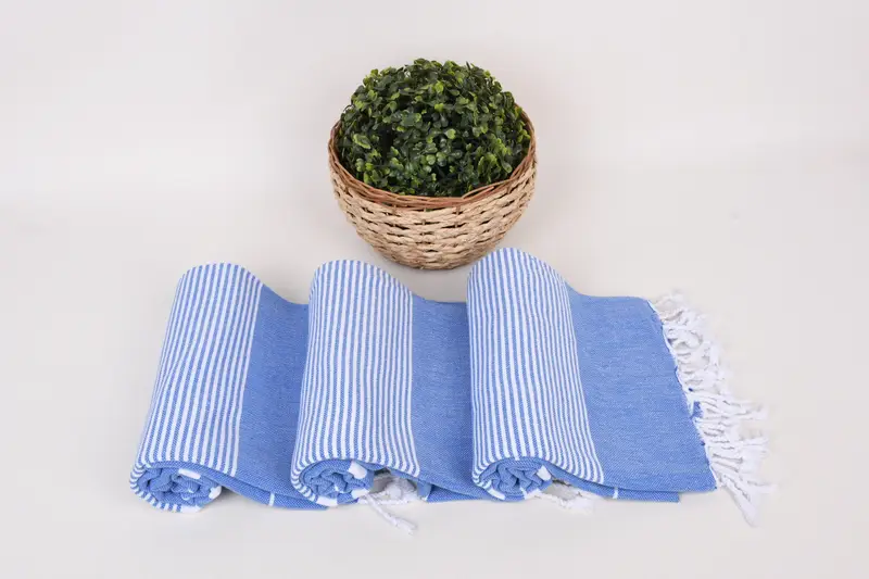 Beach Towel Bulk, Turkish Towel Beach, Best Friend Wedding Gift, Spa Gift Towel, Peshtemal Towel, Valentines Day Gift, 70x40 Cotton Striped Towel - 8