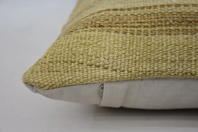 Pillow Cover, Patio Pillow Case, 12x24 Beige Pillow Cover, Pillow for Sofa, Antique Pillows, Vintage Kilim Throw Pillow - 5
