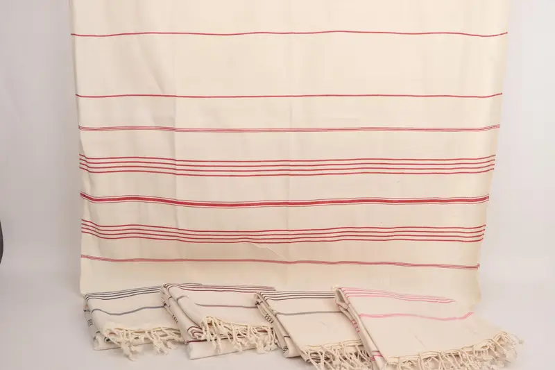 Customized Towels, Absorbent Turkish towel, Bachelorette Party Gifts Bridesmaids, Beach Towel Bulk, 70x40 Linen Striped Towel, Personalized Gift - 8