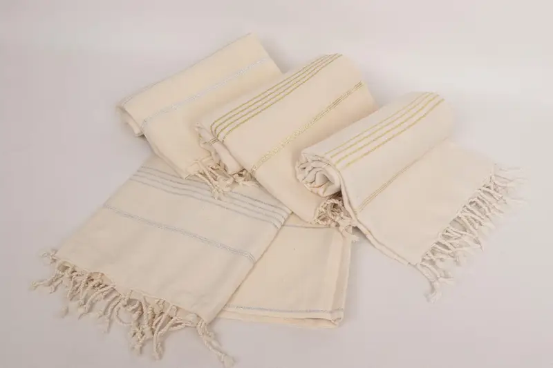 Customized Towels, Absorbent Turkish towel, Bachelorette Party Gifts Bridesmaids, Beach Towel Bulk, 70x40 Linen Striped Towel, Personalized Gift - 5
