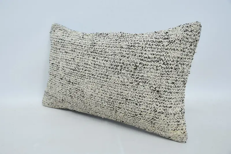 Turkish Corner Cushion, Throw Kilim Pillow, Pillow for Couch, Christmas Cushion Case, 12x20 Brown Pillow Cover, Cushion, Vintage Kilim Throw Pillow - 4