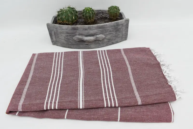 Personalized Gifts, Personalized Wedding Gift For Couple, Lightweight towel, Organic Beach Towel, 70x40 Cotton Striped Towel, Custom Towel - 3