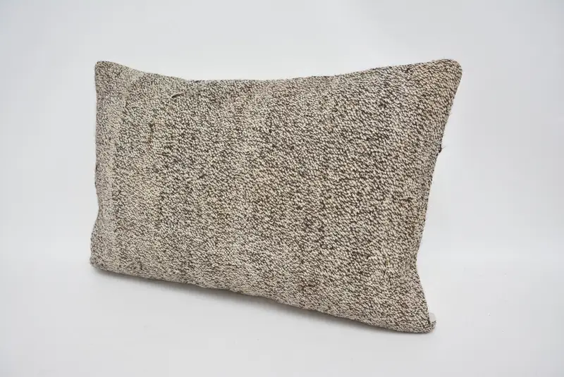 16x24 Gray Pillow Cover, Southwestern Pillow, Gift Pillow, Yoga Cushion Cover, Kilim Cushion Sham, Pillow Sham, Handmade Kilim Cushion - 4