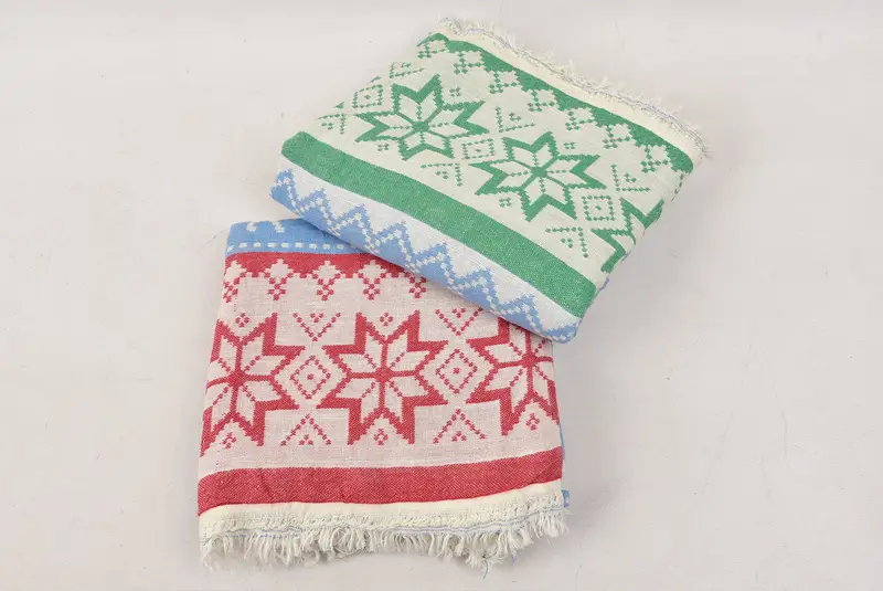 80x40 Cotton Deer Patterned Towel, Travel Towel, Wedding For Favor, Turkish towel, Wedding Towel, Turkish hand towel, Monogrammed Beach Towel - 7