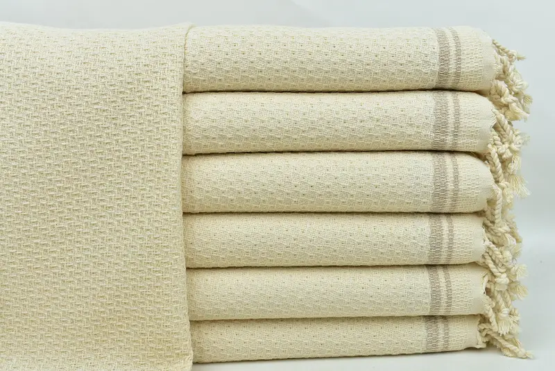 El yapımı hediye, kişiselleştirilmiş hediye, banyo havlu, yaz havlu, misafir havlu, 38x18 pamuklu çizgili havlu, nakış havlu, monogram mutfak havlu - 1