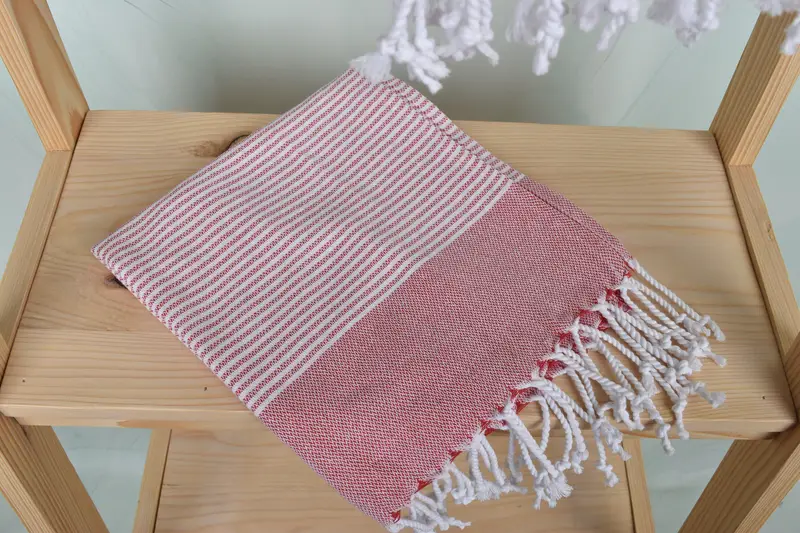 Bachelor Gift, Personalized Home Gift Wedding, 40x18 Cotton Striped Towel, Organic Towel, Monogram Hand Towel, Wedding Favors, Wedding Gift - 5