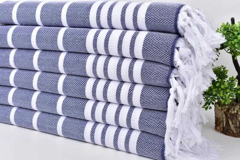 Personalized Gifts, 40x20 Cotton Zig zag Towel, Bridal Shower Gifts, Guest Towel, Personalized Gift, Gift For Her, Monogram Hand Towel, Travel Towel - 3