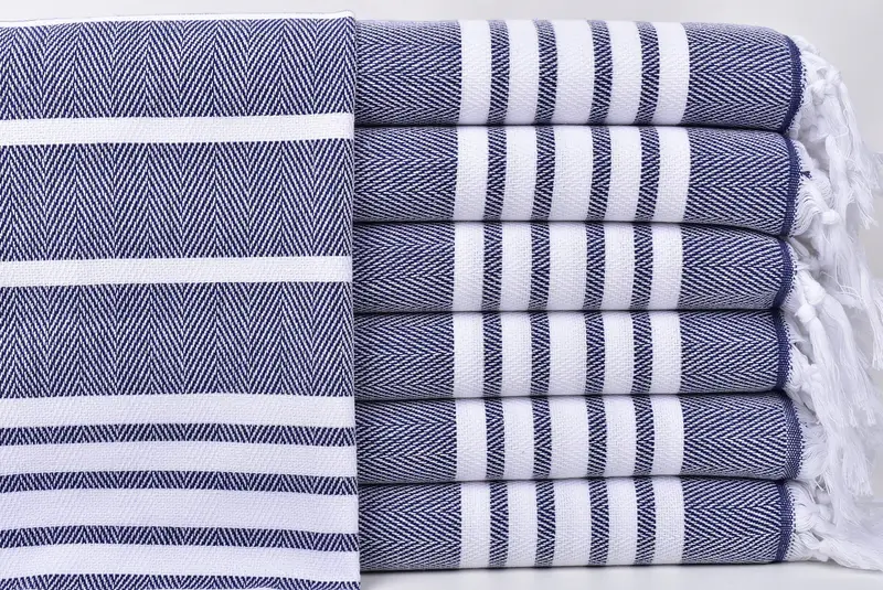 Personalized Gifts, 40x20 Cotton Zig zag Towel, Bridal Shower Gifts, Guest Towel, Personalized Gift, Gift For Her, Monogram Hand Towel, Travel Towel - 1