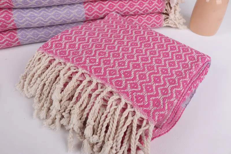 Turkish bath towel, Turkish towel, Bachelorette Party Gifts, 70x40 Cotton Striped Towel, Bachelorette Beach Towel, Bridesmaid Proposal Gift - 5