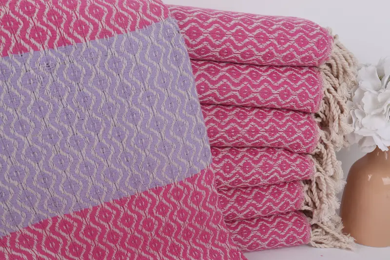Turkish bath towel, Turkish towel, Bachelorette Party Gifts, 70x40 Cotton Striped Towel, Bachelorette Beach Towel, Bridesmaid Proposal Gift - 2