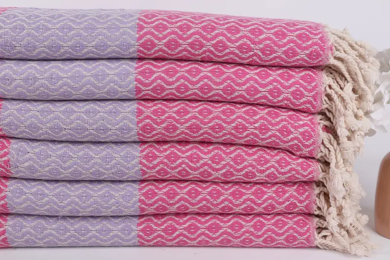 Turkish bath towel, Turkish towel, Bachelorette Party Gifts, 70x40 Cotton Striped Towel, Bachelorette Beach Towel, Bridesmaid Proposal Gift - 3