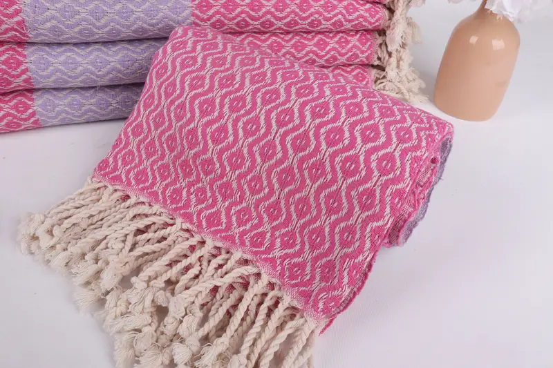 Turkish bath towel, Turkish towel, Bachelorette Party Gifts, 70x40 Cotton Striped Towel, Bachelorette Beach Towel, Bridesmaid Proposal Gift - 4