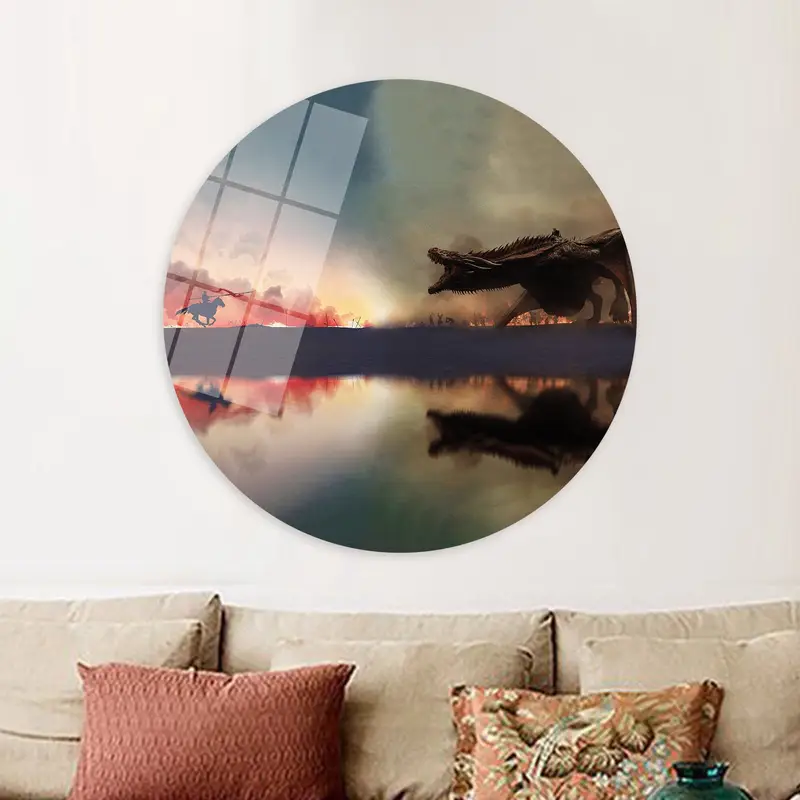 エレガントなプリントキャンバス: アートで空間を変革