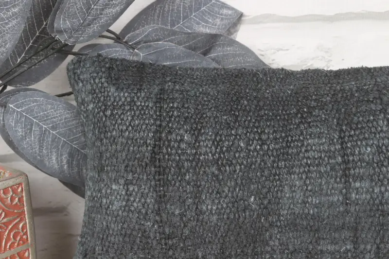Bolster Pillow Sham, 8x16 Green Pillow Sham, Gift Pillow, Throw Kilim Pillow, Pillow for Couch, Pillow Cover, Sofa Bolster Cushion - 2