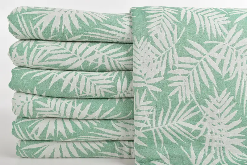 100x80 Cotton Floral Patterned Towel, Organic Throw, Bachelorette Gifts, Tablecloth, Bridal Shower Gift, Turkish Towel Beach Blanket, Bridal Gifts - 3