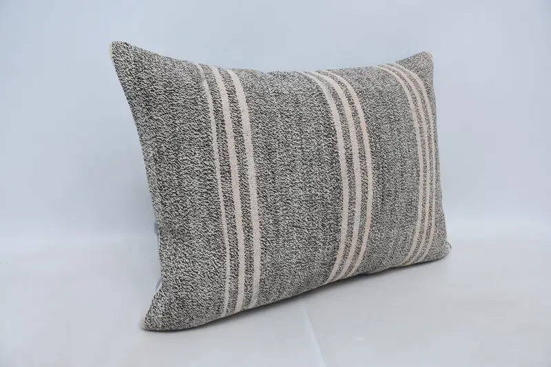 20x28 White Cushion Cover, Pillow, Vintage Pillow Cover, Interior Designer Pillow, Throw Kilim Pillow, Handmade Kilim Cushion, Vintage Cushion Cover - 3