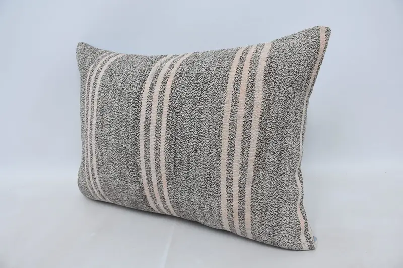 20x28 White Cushion Cover, Pillow, Vintage Pillow Cover, Interior Designer Pillow, Throw Kilim Pillow, Handmade Kilim Cushion, Vintage Cushion Cover - 4