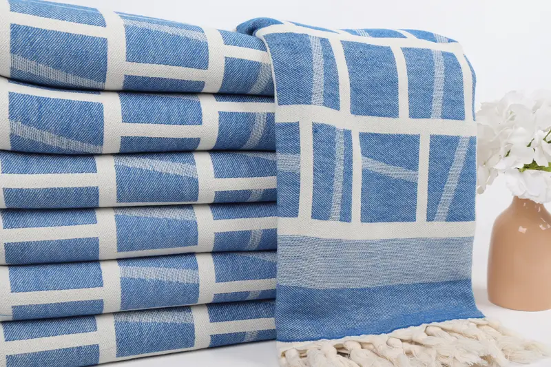Turkish Towel Set, Cotton towel, Guest Towel, Monogram Turkish Towel, Custom Gift, 70x34 Cotton Patterned Towel, Bridal Party Gifts, Travel Towel - 3