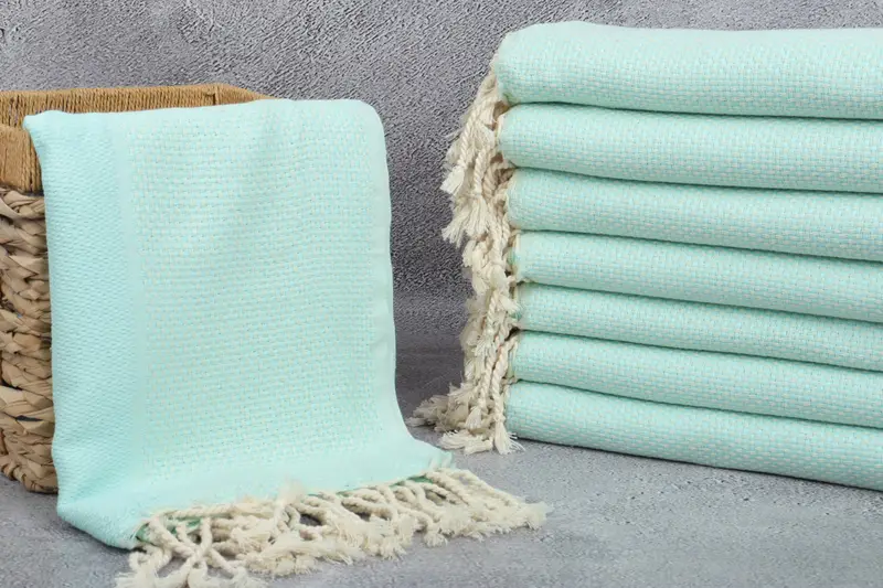 Quick-dry towel, 64x38 Cotton Geometric Towel, Gift For Her, Valentines Day Gift For Him, Wedding Gifts Towel, Friends Beach Towel, Kids Beach Towel - 3