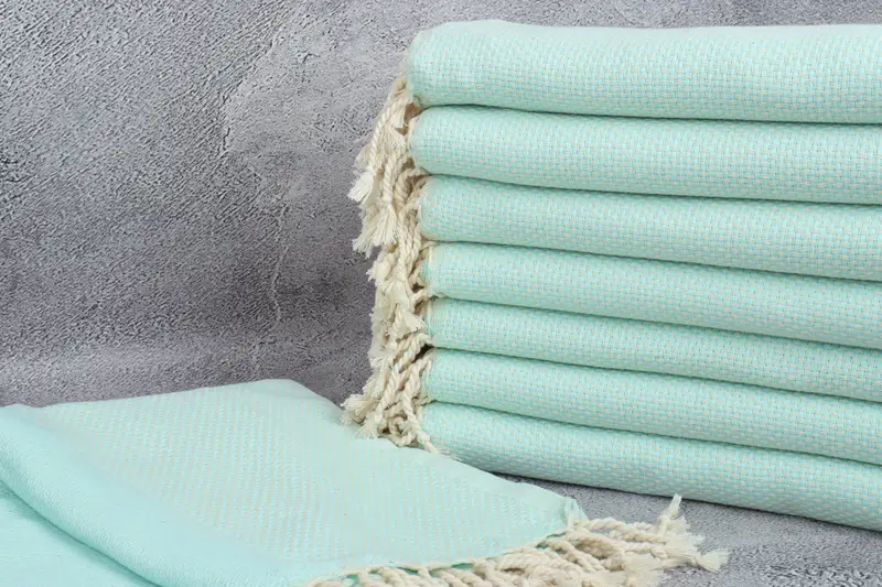 Quick-dry towel, 64x38 Cotton Geometric Towel, Gift For Her, Valentines Day Gift For Him, Wedding Gifts Towel, Friends Beach Towel, Kids Beach Towel - 2
