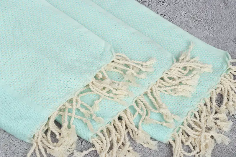 Quick-dry towel, 64x38 Cotton Geometric Towel, Gift For Her, Valentines Day Gift For Him, Wedding Gifts Towel, Friends Beach Towel, Kids Beach Towel - 5