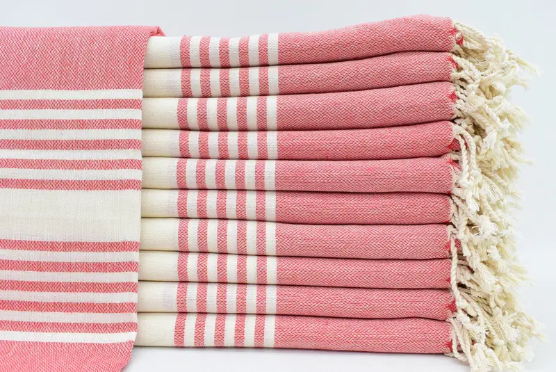 トルコタオル 40x70 インチ - 100x180cm、バスタオル、オーガニックコットン - 1