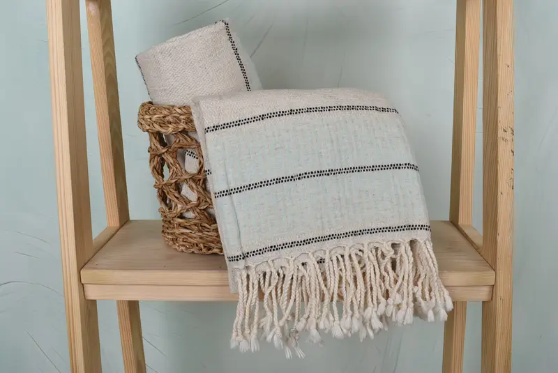 Bachelorette Gifts, Turkish hand towel, Beach Towel Bulk, Gift Towel, Turkish Towel Beach Towel, Girl Trip Party Favor, 70x40 Linen Striped Towel - 4