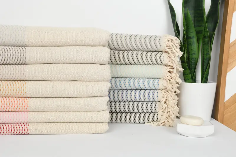 Peshtemal Towel USA, Girl Trip Party Favor, Gift For Bride, 70x40 Cotton Polka Dot Towel, Bachelor Gifts, Turkish beach towel, Personalized Towel - 2