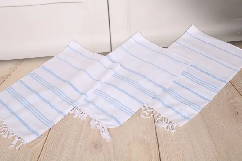 Small Bath Towels, Beach Wedding Favor, Bachelorette Party Gifts, Wedding Gift, Personalized Gifts, Gym Towel, 40x24 Cotton Striped Towel, Spa Towel - 6