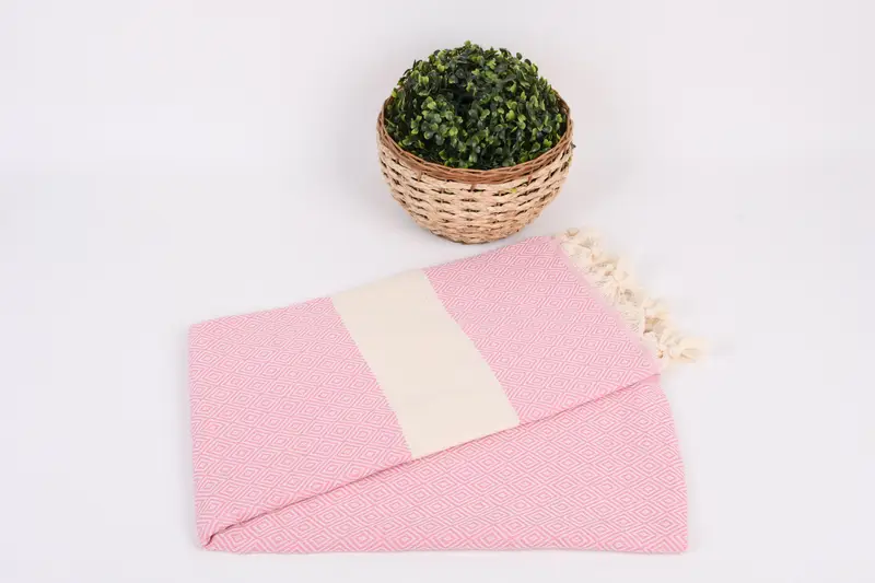 Bridesmaid Gifts, Personalized Turkish Towel, 70x40 Cotton Diamond Towel, Wedding Shower Gift, Lightweight towel, Quick-dry travel peshtemal towel - 4