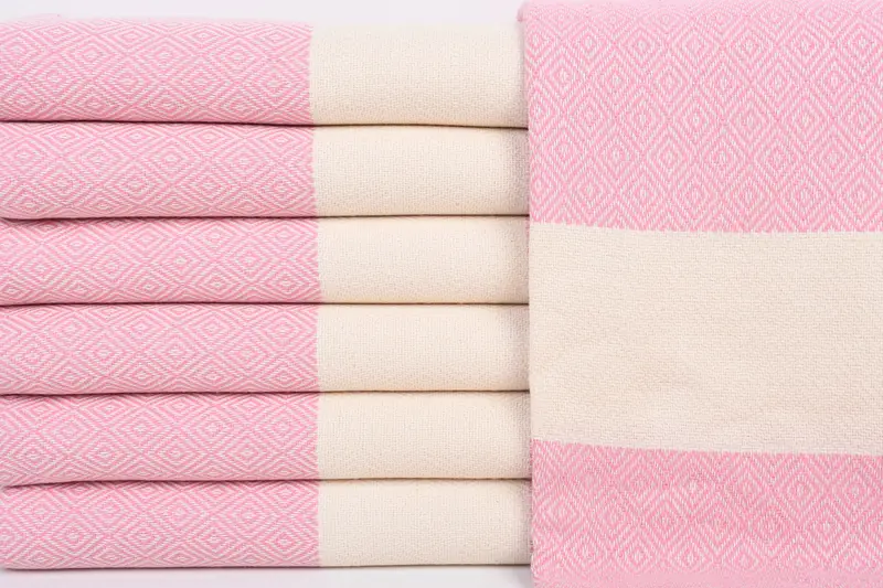 Bridesmaid Gifts, Personalized Turkish Towel, 70x40 Cotton Diamond Towel, Wedding Shower Gift, Lightweight towel, Quick-dry travel peshtemal towel - 1