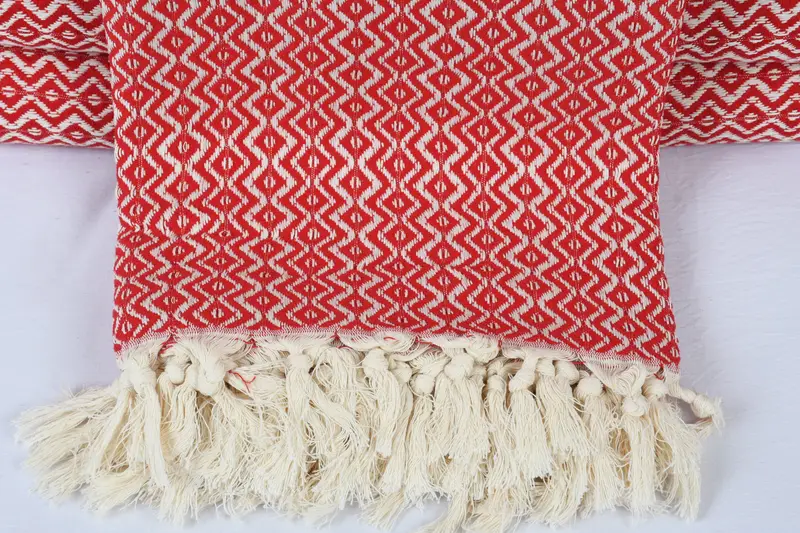 Bachelorette Party Gifts For Bride, Bridal Shower Gift, 96x80 Cotton Diamond Towel, Custom Gifts, Turkish Blanket, Woven Throw Blanket - 2