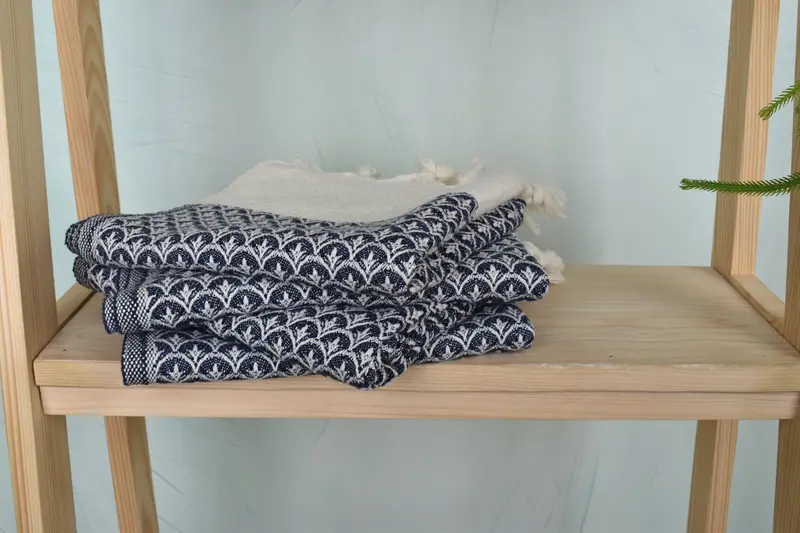 Turkish Towel Monogram, Monogram Kitchen Towel, Custom Hand Towel, 34x18 Cotton Floral Design Towel, Employee Gifts, Gift For Him, Wedding Favors - 7