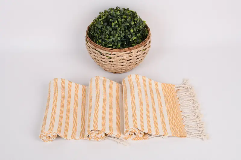 Personalisiertes Geschirrtuch, 40x18 Baumwoll -Chevron -Handtuch, willkommenes Hochzeitsgeschenk, Monogramm Handtuch, türkisches Handtuch, Gasttuch, Junggesellenhandtuch - 8