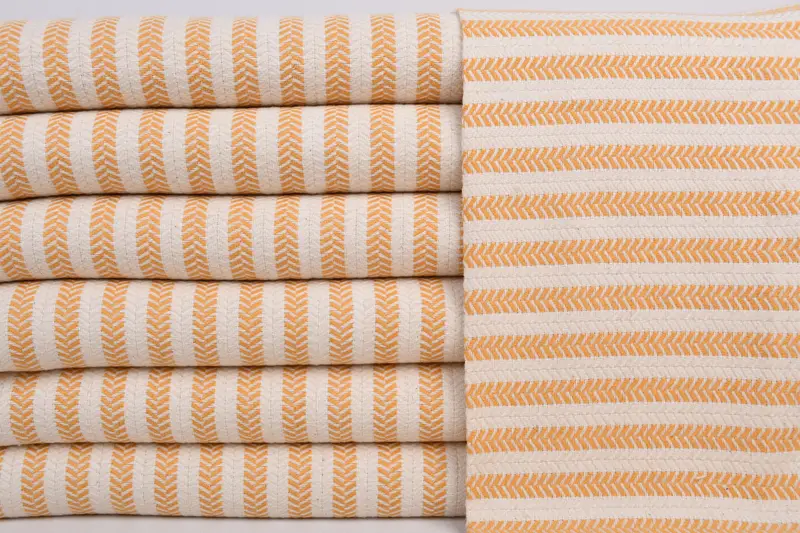 Personalisiertes Geschirrtuch, 40x18 Baumwoll -Chevron -Handtuch, willkommenes Hochzeitsgeschenk, Monogramm Handtuch, türkisches Handtuch, Gasttuch, Junggesellenhandtuch - 1